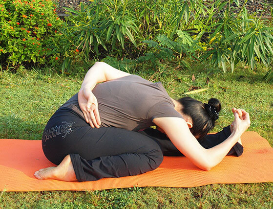 Yoga poses to help ease period pain